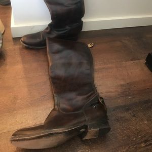 Melissa button Frye riding boots